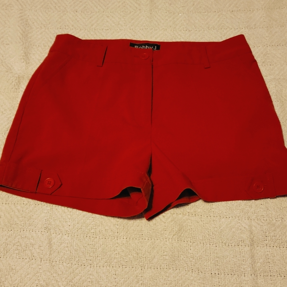 Bobby J Red Shorts